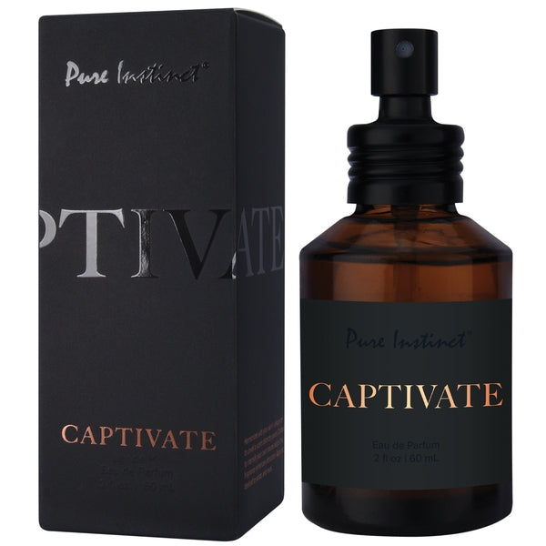 Pure Instinct Captivate Pheromone Perfume for Men, 60ml - PIN6003-60