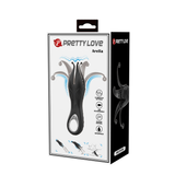 Pretty Love Arella Octopus-Shaped Vibro Penis Trainer — Black - BI-300082