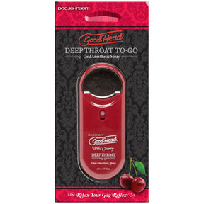 Goodhead to Go Deep Throat Spray - Wild Cherry by Doc Johnson