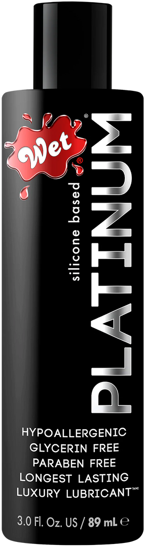 Wet Platinum Silicone Lubricant — 3 fl. oz. (89 mL) - WT003