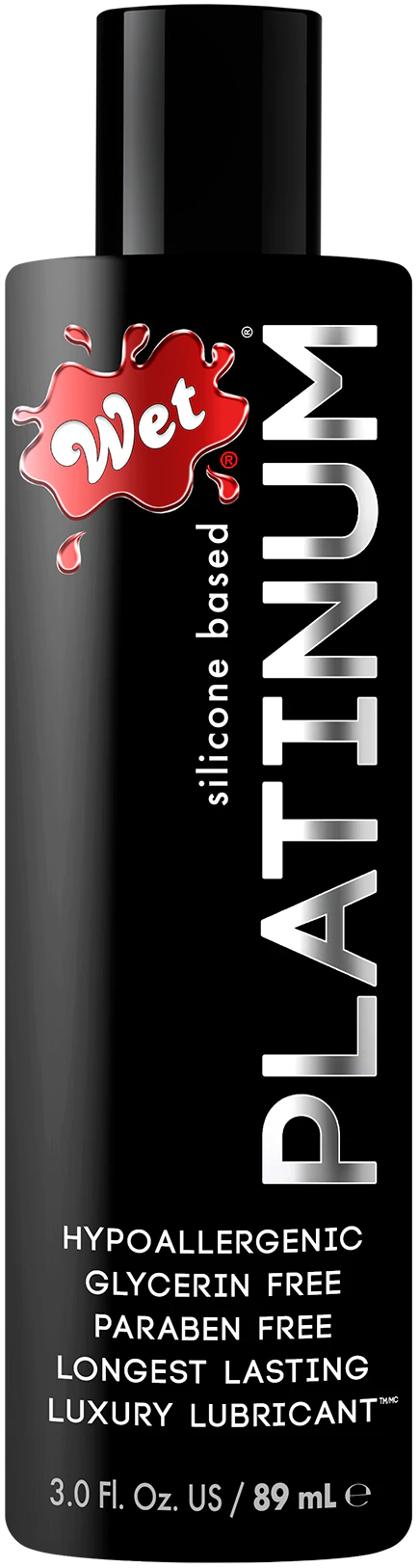 Wet Platinum Silicone Lubricant — 3 fl. oz. (89 mL) - WT003