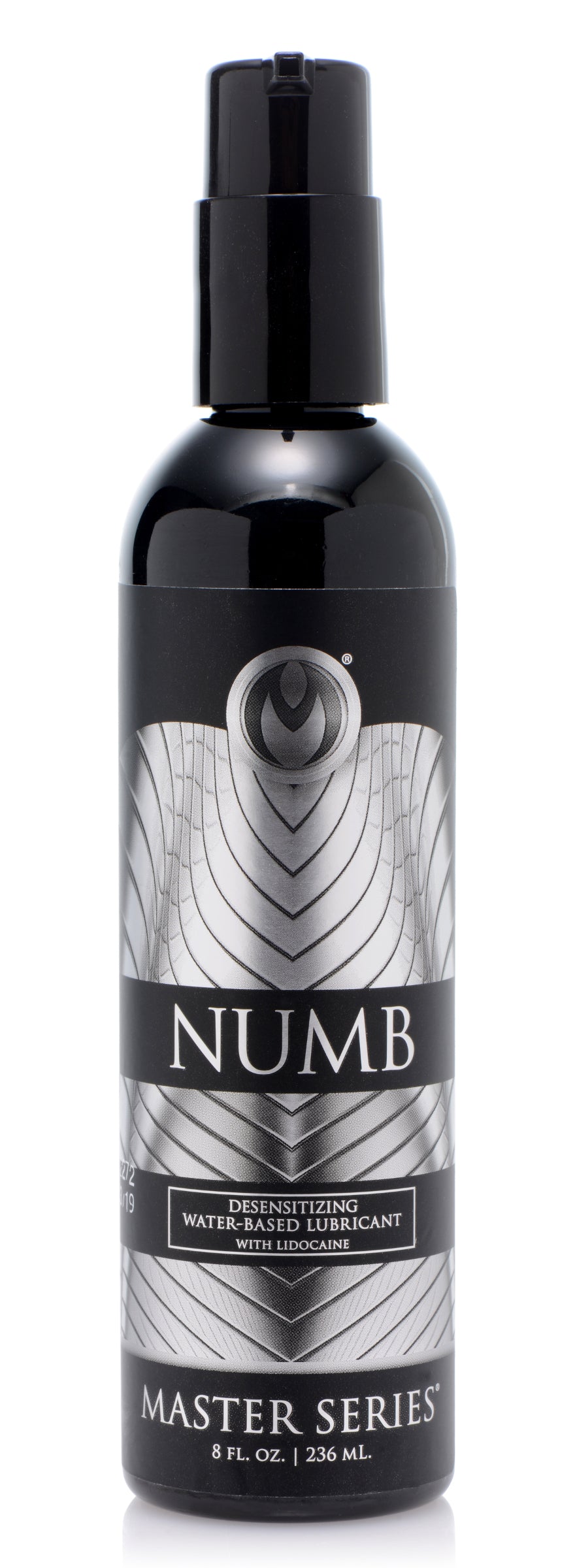 XR Brands Numb Desensitizing Water-Based Lubricant, 8 fl oz (236 ml) - MS-AE752