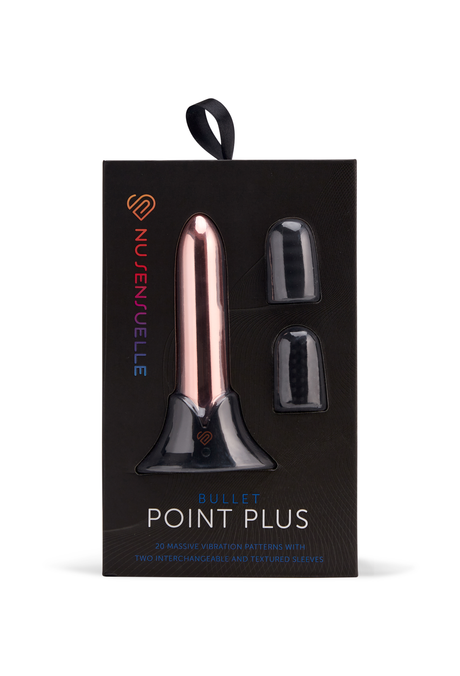 Nu Sensuelle Point Plus Bullet Vibrator — Rose Gold - BT-W61RG