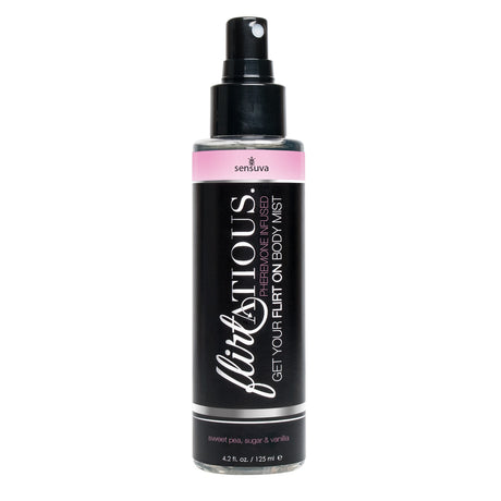 Sensuva Flirtatious Pheromone Body Mist — Vanilla, Sugar & Sweet Pea (4.2 fl.oz) - SEN-VL544