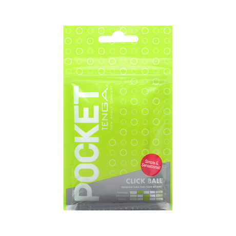 Tenga Pocket Click Ball Disposable Sleeve with Sample Lubricant - TN625