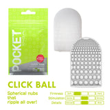 Tenga Pocket Click Ball Disposable Sleeve with Sample Lubricant - TN625