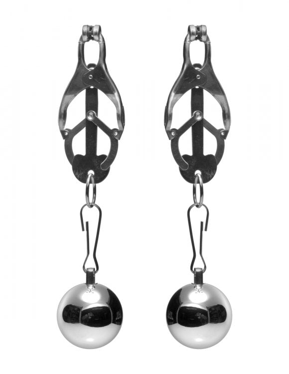 Deviant Monarch Weighted Nipple Clamps