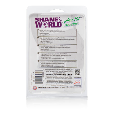 Anal 101 Intro Beads - Purple by CalExotics