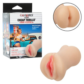 CalExotics Cheap Thrills Cherry Poppers Car Hop Masturbator, Ivory — 4.25 x 2.5 in - SE0882983