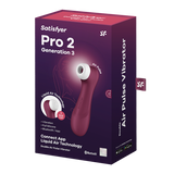 Satisfyer Pro 2 Gen 3 Connect Clitoral Vibrator — Wine Red - SAT-J2018-U2-9-1