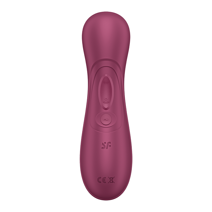 Satisfyer Pro 2 Gen 3 Connect Clitoral Vibrator — Wine Red - SAT-J2018-U2-9-1