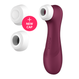 Satisfyer Pro 2 Generation 3 Clitoral Stimulator, Wine Red - SAT-J2018-U2-9A-1