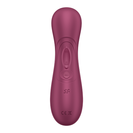 Satisfyer Pro 2 Generation 3 Clitoral Stimulator, Wine Red - SAT-J2018-U2-9A-1