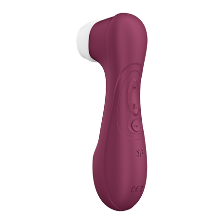 Satisfyer Pro 2 Generation 3 Clitoral Stimulator, Wine Red - SAT-J2018-U2-9A-1