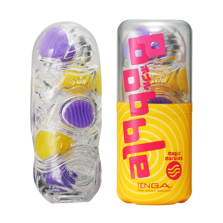 Tenga Bobble Magic Marbles Reusable Male Masturbator with Sample Lubricant - TN708