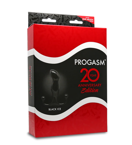 Aneros Progasm Prostate Massager — Black Ice, 5 in - AN3803BK