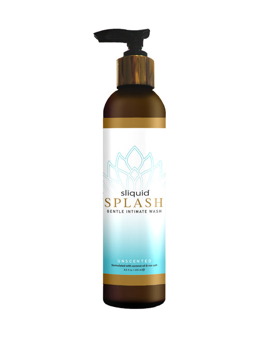 Sliquid Balance Splash Unscented Intimate Wash 8.5oz - SLIQ024
