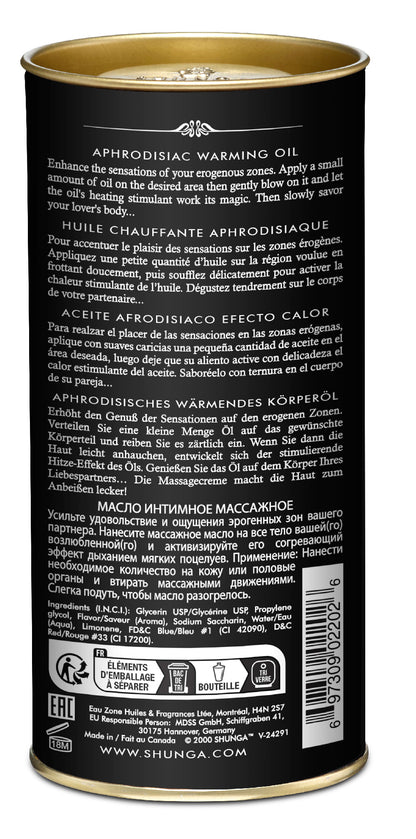 Aphrodisiac Warming Oil - Exotic Fruits by Shunga