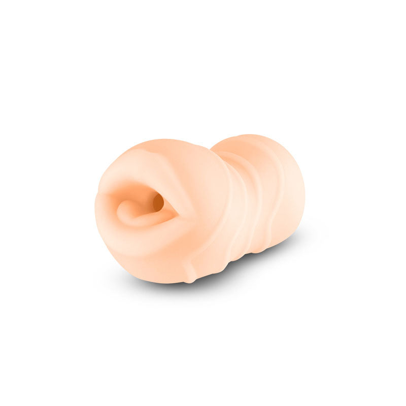 nsnovelties Pocket Pals Mouth Stroker — White, 3.82 x 2.44 x 2.44 in - NSN-1020-21