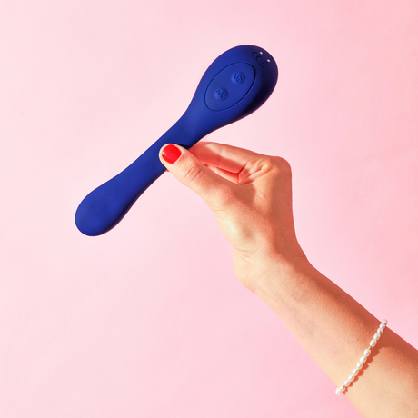 Puissante Coco Vibrator — Suction & Vibration, Blue - PS101BL