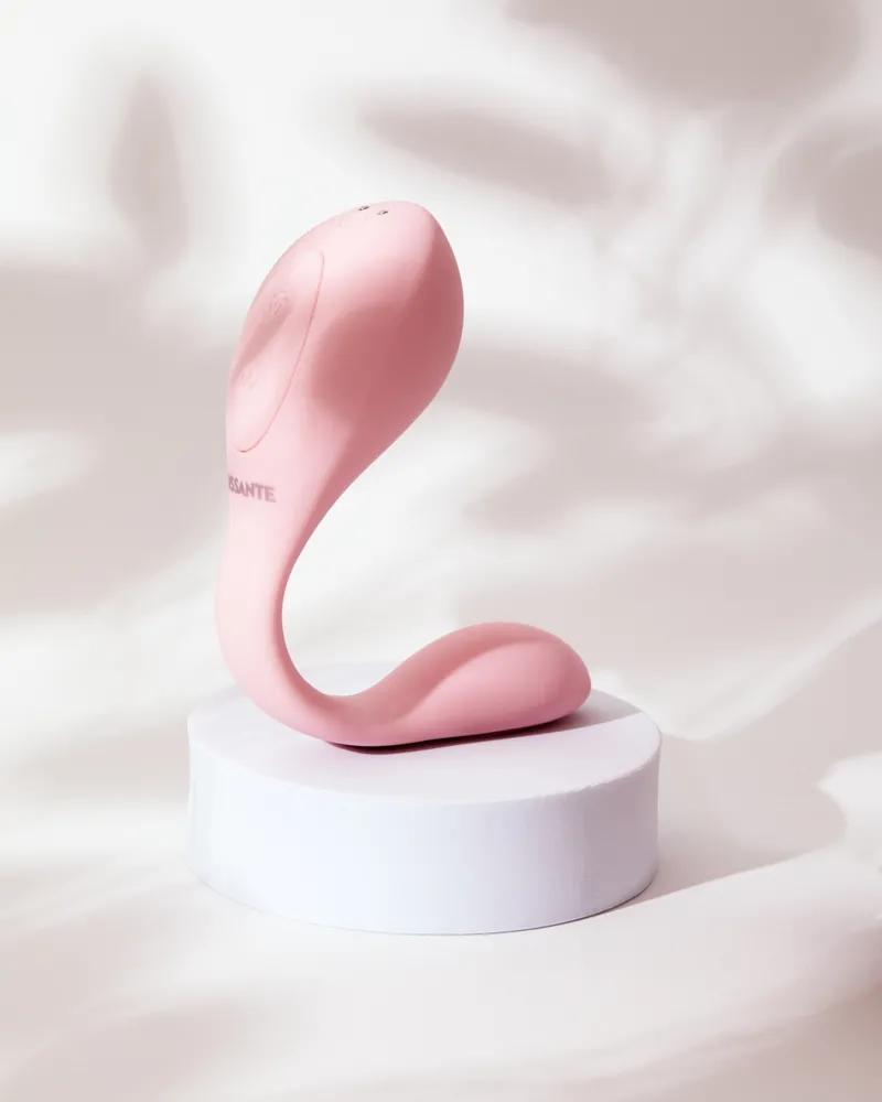 Puissante Coco Dual-Mode Vibrator — Pink - PS101PK