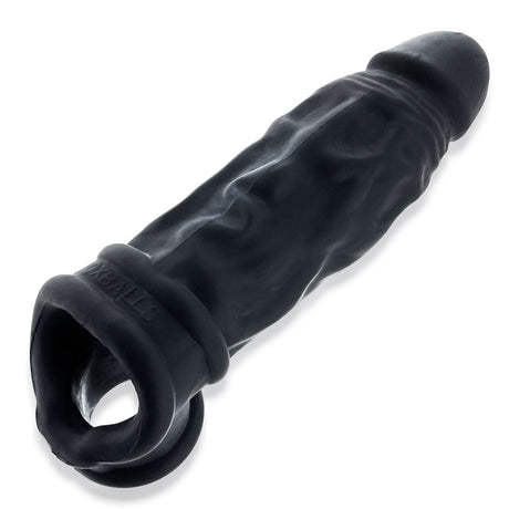 OXBALLS BUTCH Cocksheath — Night Black PLUS+silicone, 8.5" - OX-3029-NGT
