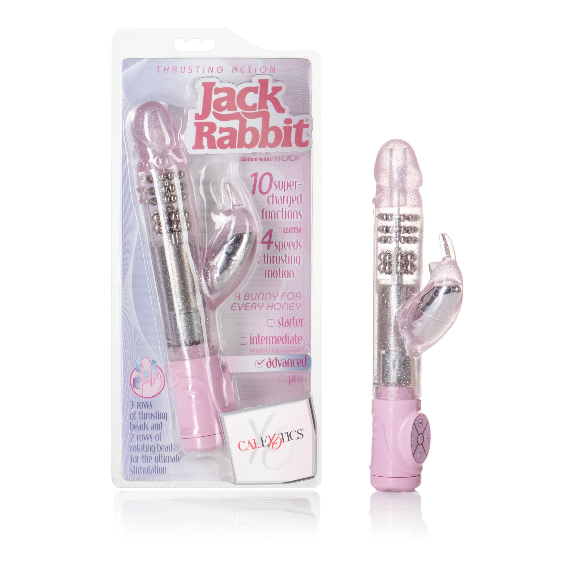 Thrusting Jack Rabbit - Pink by CalExotics