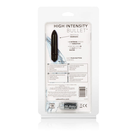 CalExotics High Intensity Bullet Vibrator — Black - SE0075032