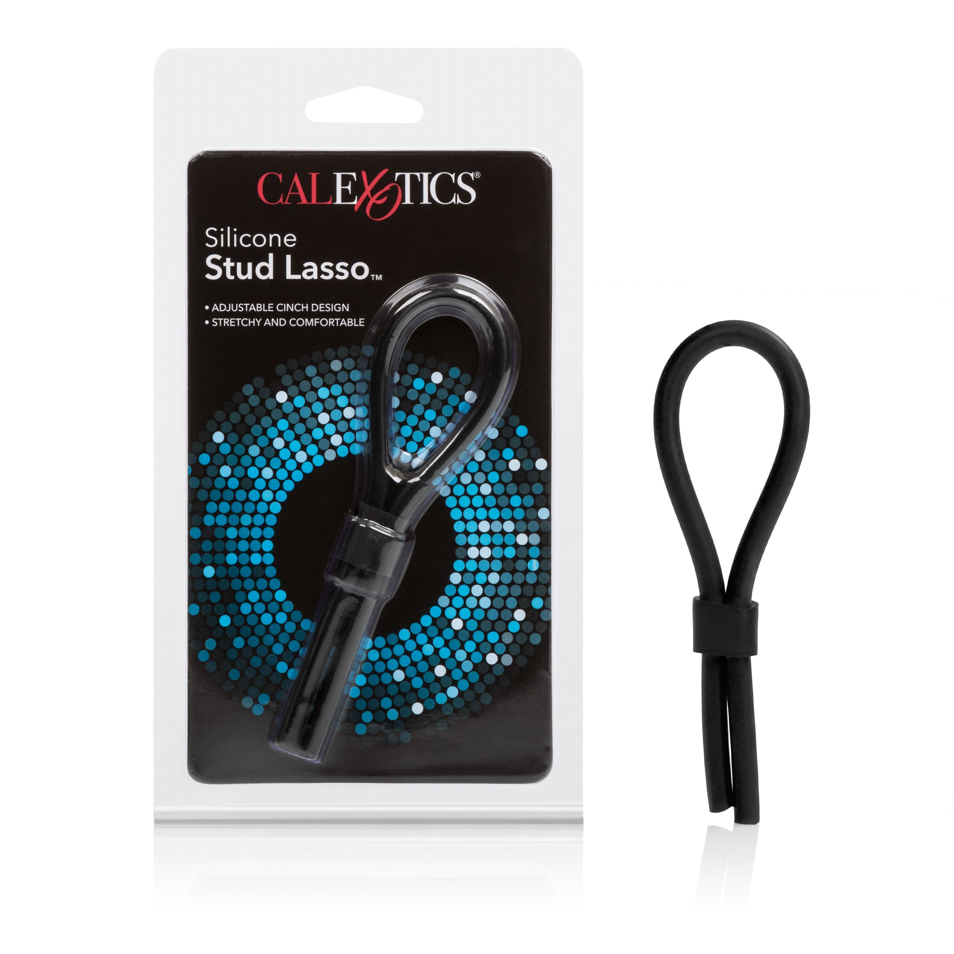 Silicone Stud Lasso - Black by CalExotics