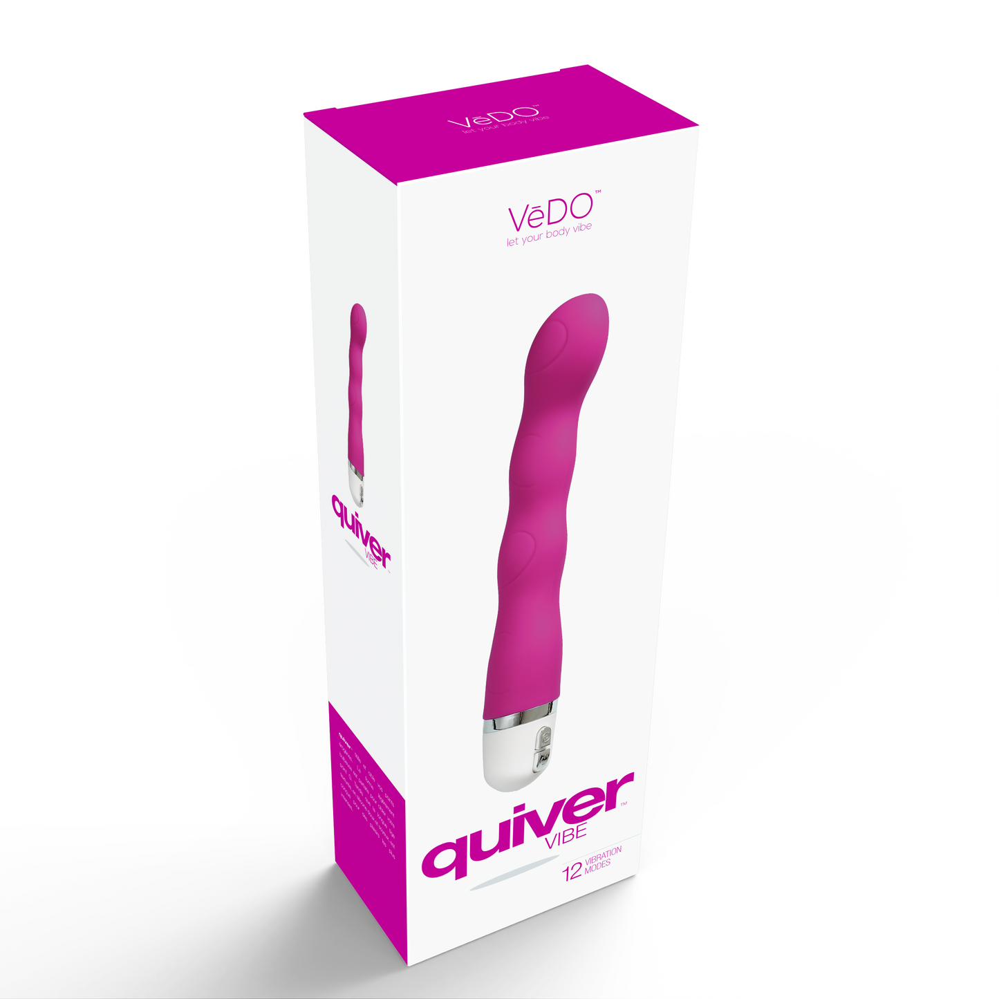 Quiver Vibrator - Hot in Bed Pink by VeDO