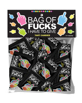 Little Genie Bag of F*cks I Have to Give Novelty Candy — 25 Count - LG-CP1217