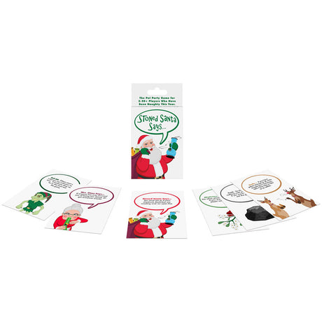 Kheper Games Stoned Santa Says Party Card Game (53 Cards) - KG-BGC102