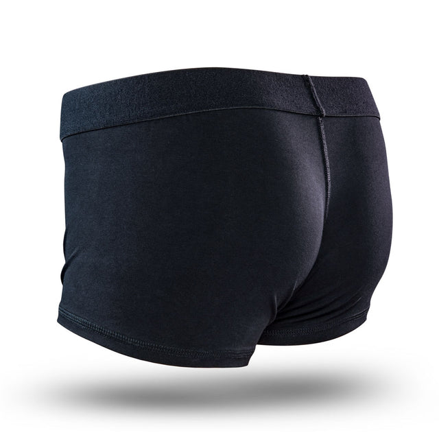 Blush Temptasia Harness Briefs with O-Ring & Inner Pockets — 3XL Black - BL-87635