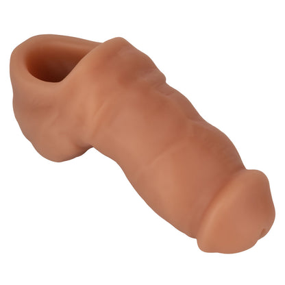Packer Gear 4 Inch Ultra-Soft Silicone Stp Packer - Brown by CalExotics