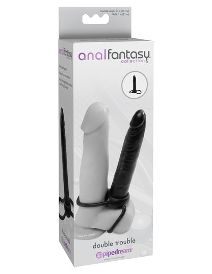 Anal Fantasy Collection Double Trouble - Black by Pipedream