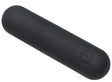 XR Brands Flexible Silicone Bullet Vibrator, Black - BNG-AH717-BLK