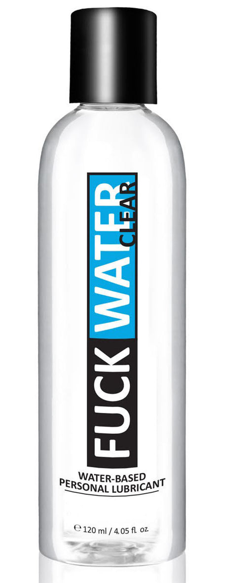 Fuck Water Clear Water-Based Lubricant, 4 oz - FW-C4