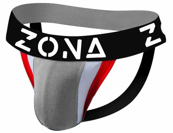 "Grey Apex Jockstrap - Large HS009B-L"
