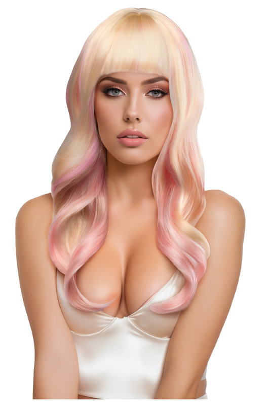 XGEN Nicki Premium Stylable Wig — Light Pink & Blonde - X-PW8068