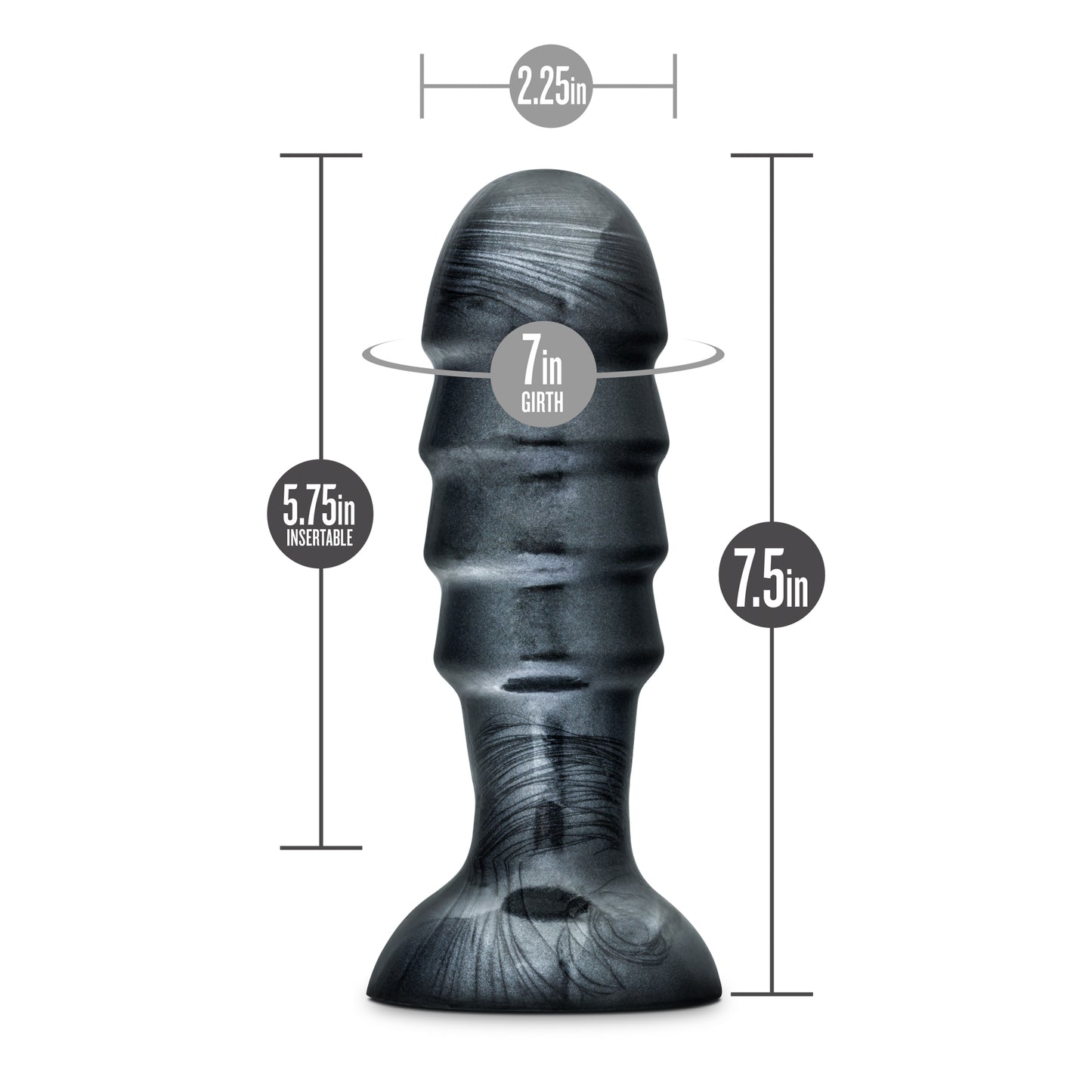 Jet - Bruiser - Carbon Metallic Black by Blush