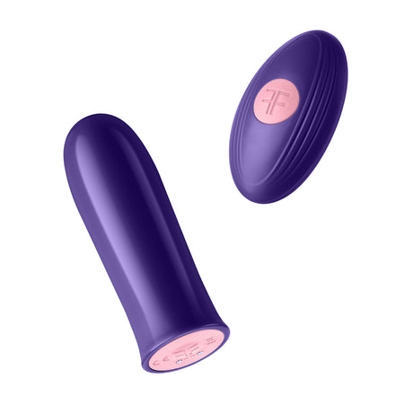 Femme Funn Versa Bullet Vibrator with Remote — Dark Purple - FF-1031-02