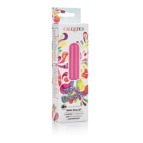 CalExotics Tiny Teasers Mini Bullet Vibrator — Compact, Beginner-Friendly - SE0038103