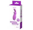 VeDO Crazzy Bunny Rechargeable Bullet Vibrator — Purple - BU-0503