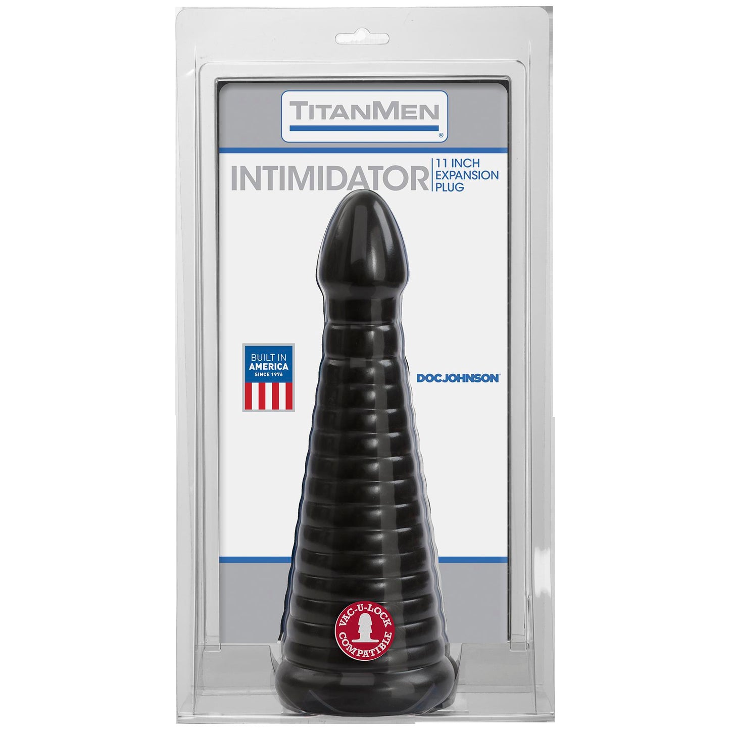 Titanmen Tools Intimidator - Large - Black by Doc Johnson