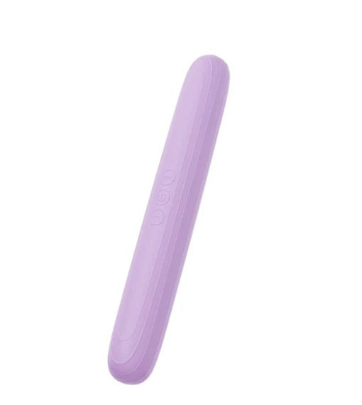 "Play With Me Silicone Double Ended Vibrator - Purple BL-22611"