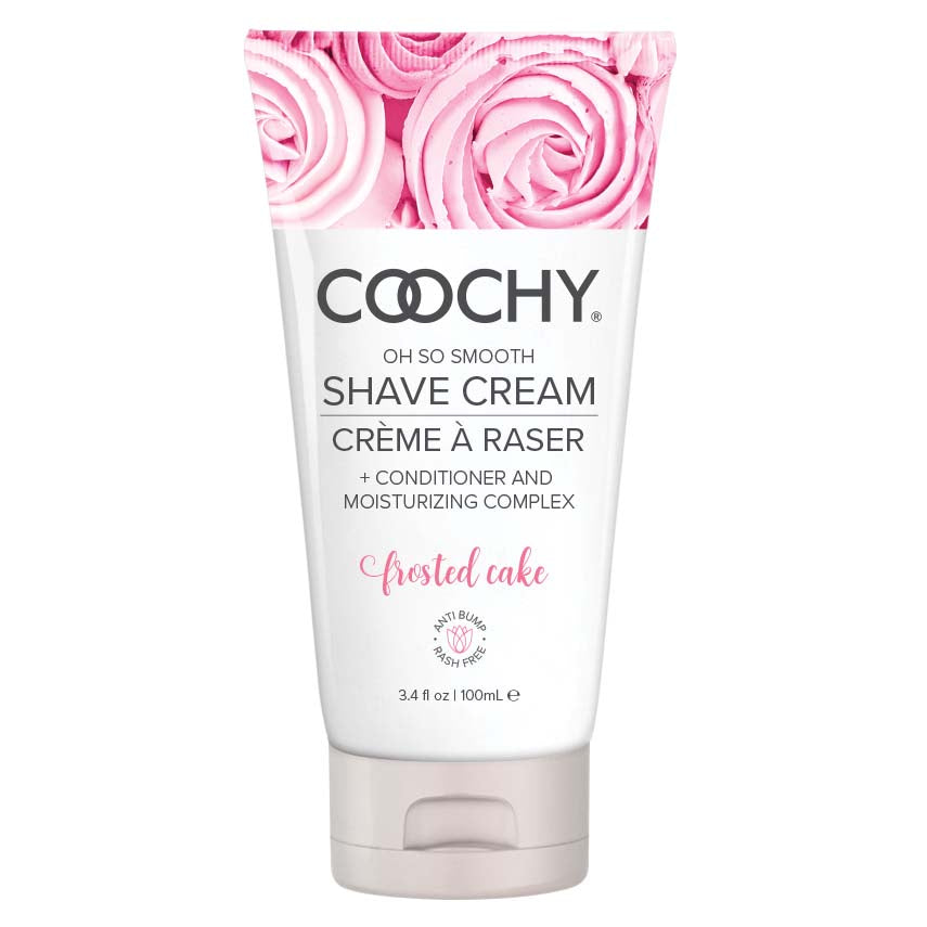 Classic Brands Coochy Frosted Cake Shave Cream — Moisturizing, 3.4 oz - COO1003-03