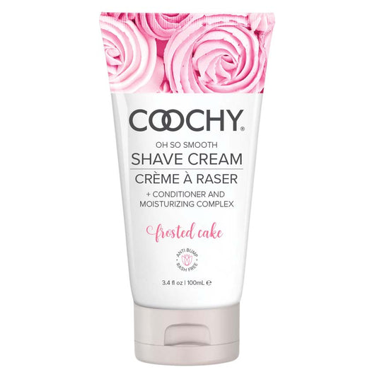 Classic Brands Coochy Frosted Cake Shave Cream — Moisturizing, 3.4 oz - COO1003-03