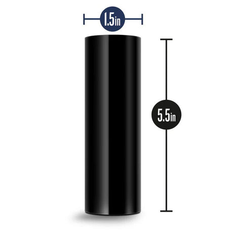 Blush M for Men Stroke Sleeve, Black — 5.5 in TPE - BL-20105