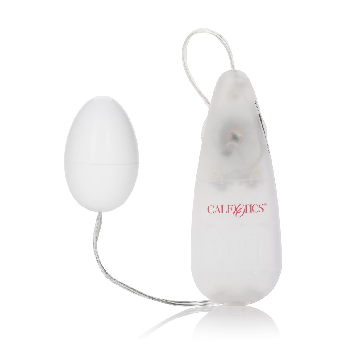 CalExotics Pocket Exotics Vibrating Ivory Egg — Compact Vibrator - SE1107092