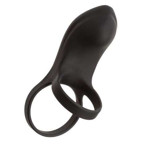 CalExotics Closer Intimate Rechargeable Ring with Massager — Black - SE1900103